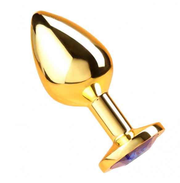 MizzZee - Gold Plated Diamond Anal Butt Plug (Medium Size) MizzZee - Gold Plated Diamond Anal Butt Plug (Medium Size)